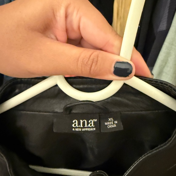 Genuine Leather Moto Jacket Womens XL Ana - Picture 7 of 7